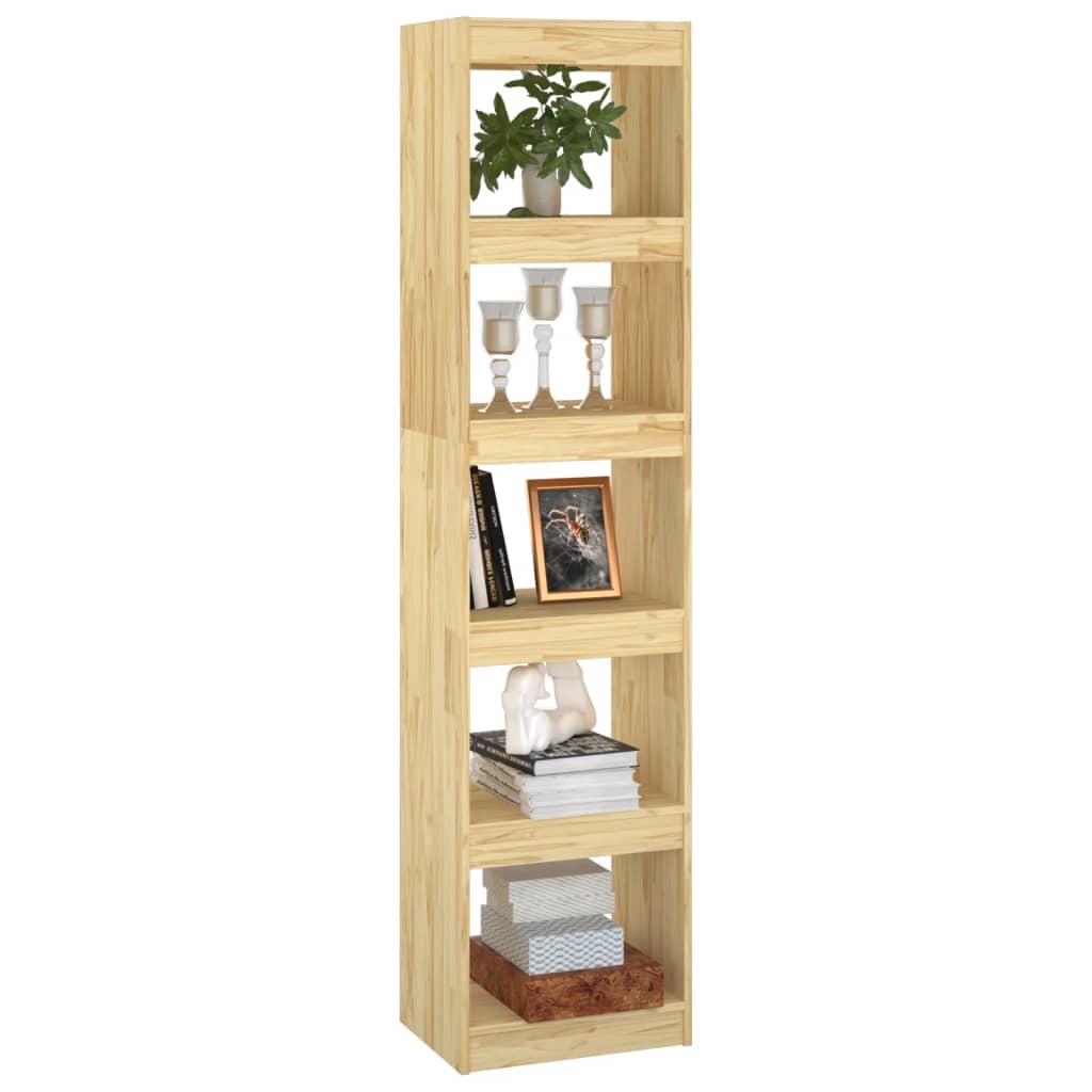 Libreria/Divisorio 40x30x167,5 cm Legno Massello di Pino