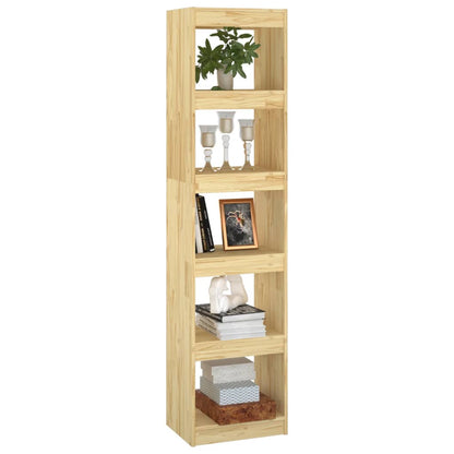 Libreria/Divisorio 40x30x167,5 cm Legno Massello di Pino