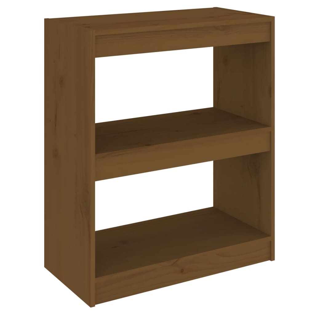 Libreria/Divisorio Ambra 60x30x71,5 cm Legno Massello di Pino