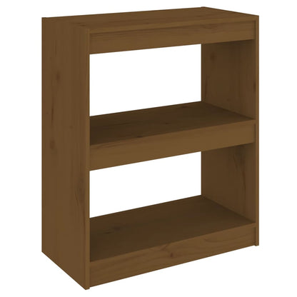 Libreria/Divisorio Ambra 60x30x71,5 cm Legno Massello di Pino