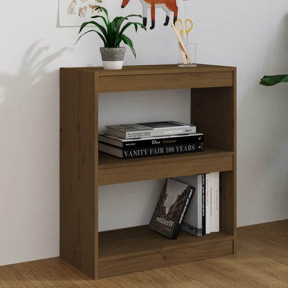 Libreria/Divisorio Ambra 60x30x71,5 cm Legno Massello di Pino