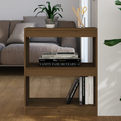 Libreria/Divisorio Ambra 60x30x71,5 cm Legno Massello di Pino