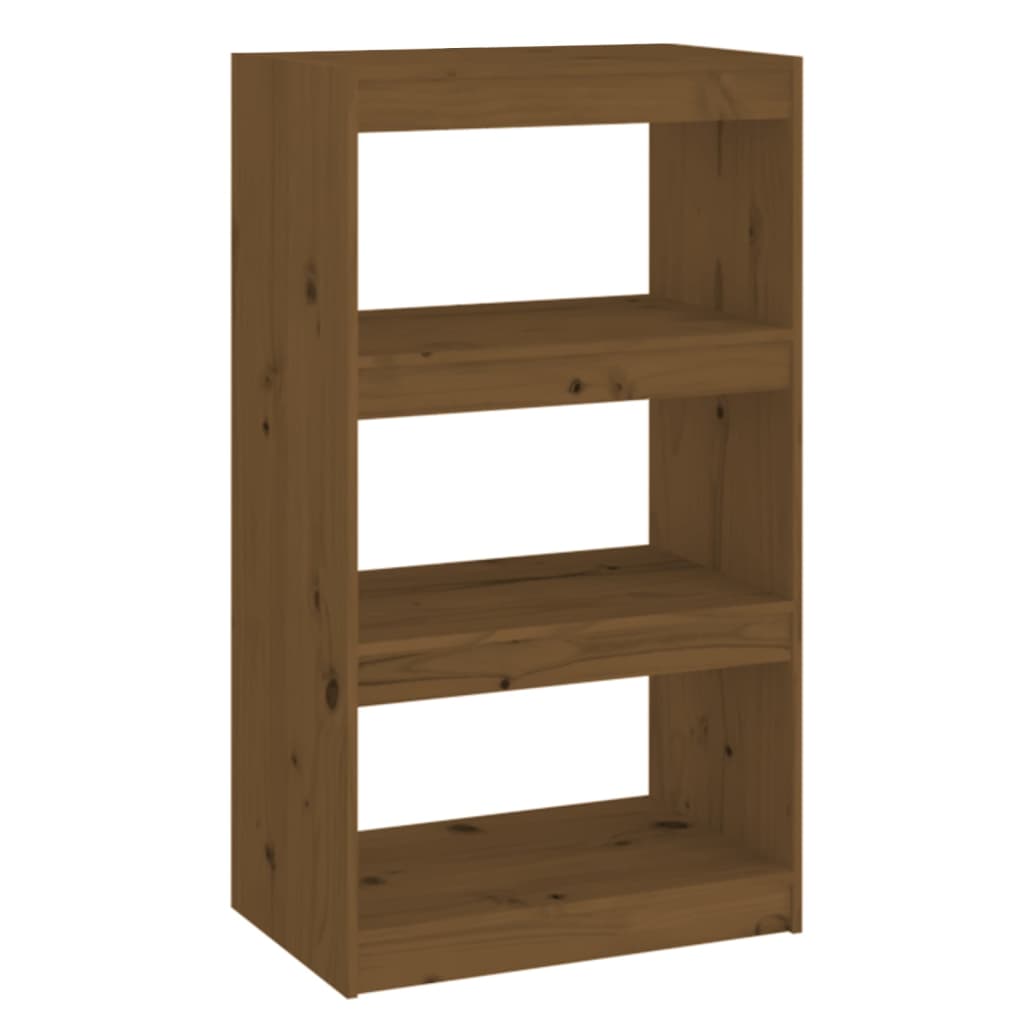 Libreria/Divisorio Ambra 60x30x103,5 cm Legno Massello di Pino