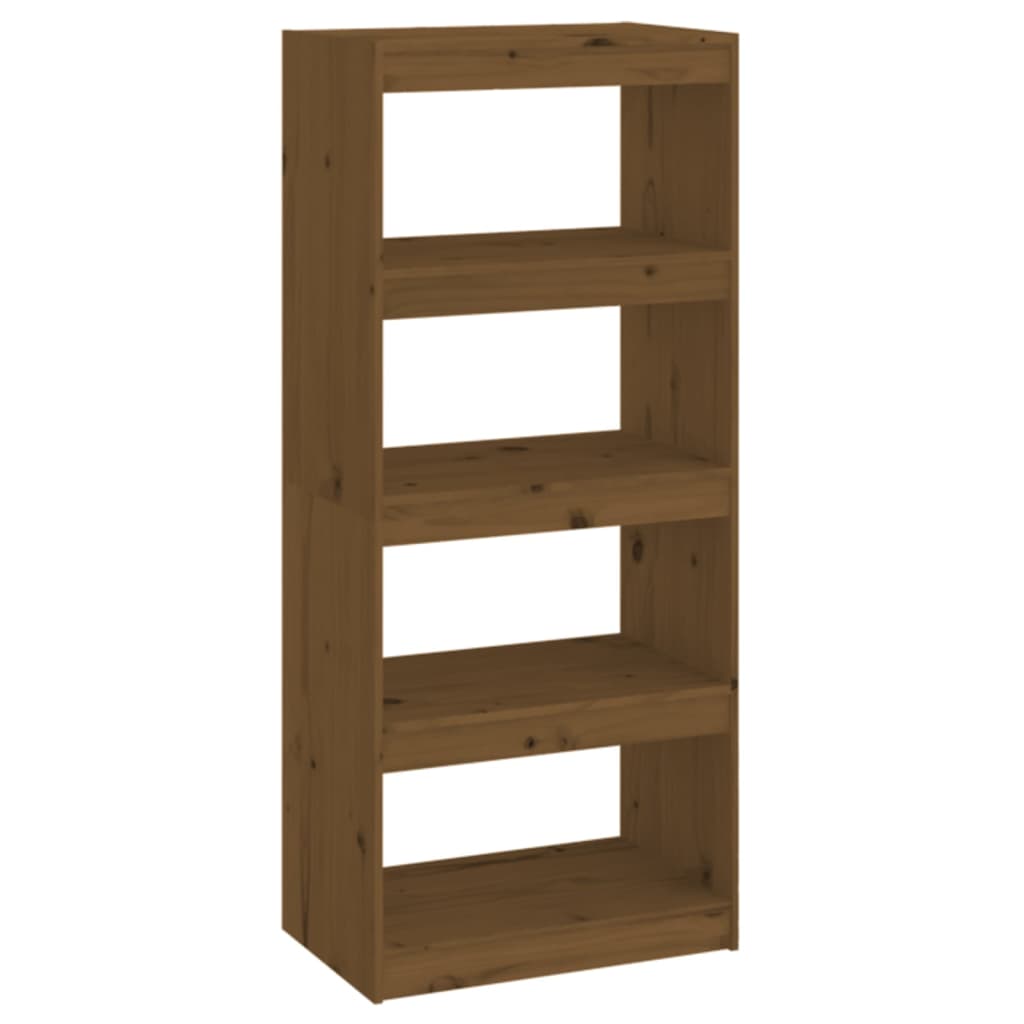 Libreria/Divisorio Ambra 60x30x135,5cm Legno Massello di Pino