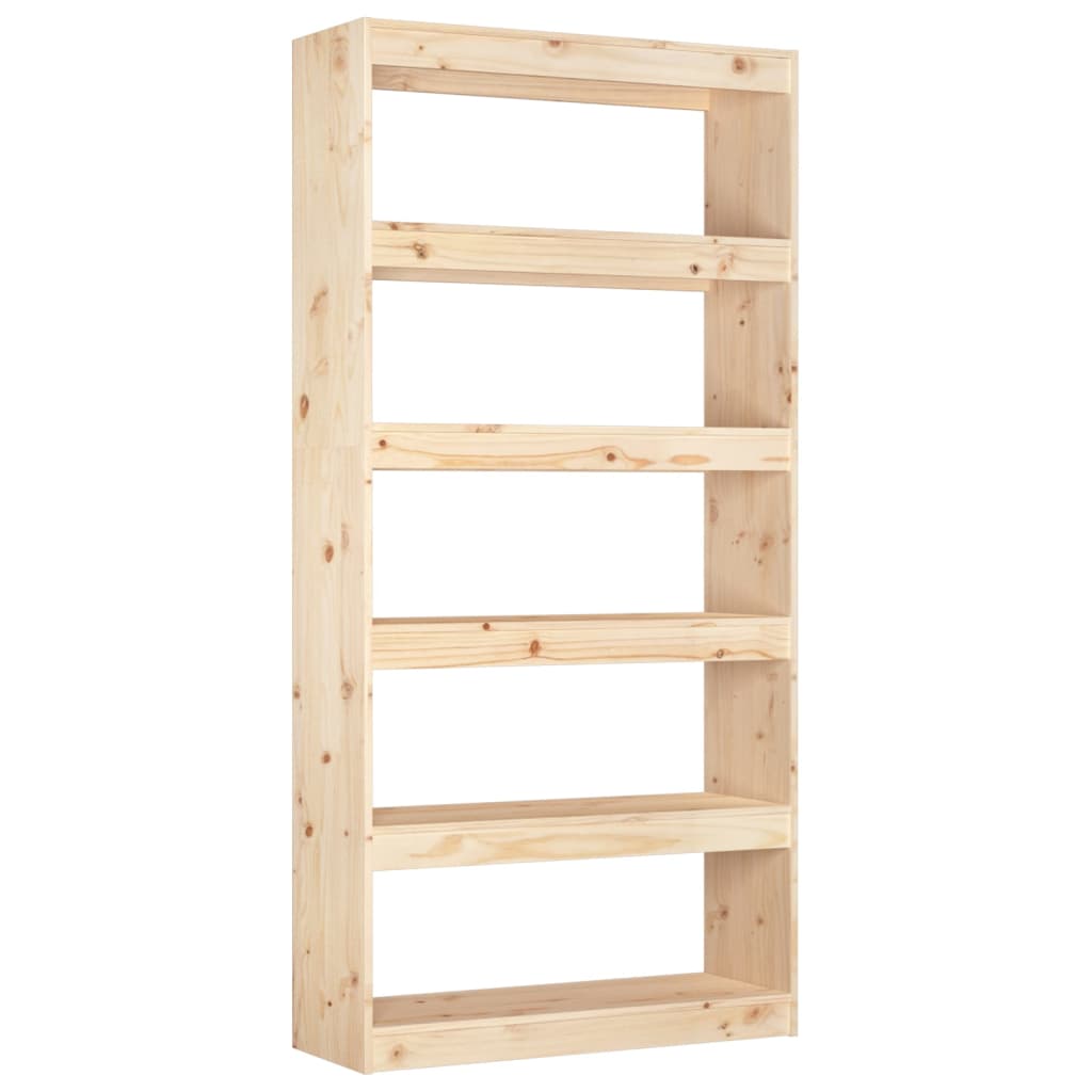 Libreria/Divisorio 80x30x167,4 cm Legno Massello di Pino