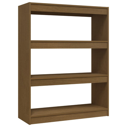 Libreria/Divisorio Ambra 100x30x103 cm in Massello di Pino