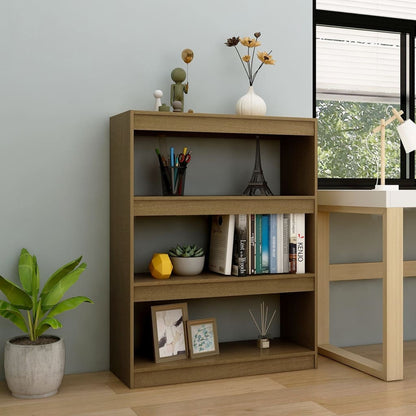 Libreria/Divisorio Ambra 100x30x103 cm in Massello di Pino