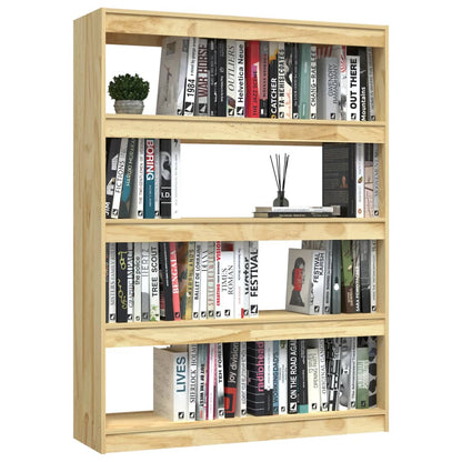 Libreria/Divisorio 100x30x135,5 cm Legno Massello di Pino
