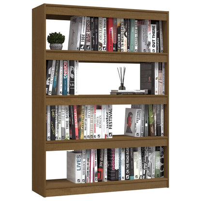 Libreria/Divisorio Ambra 100x30x135,5 cm in Massello di Pino