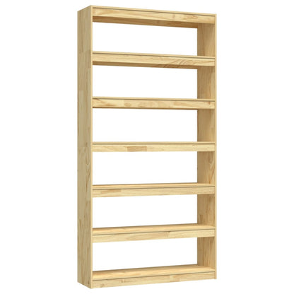 Libreria/Divisorio 100x30x200 cm Legno Massello di Pino