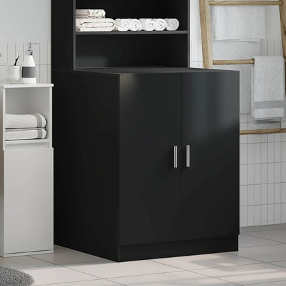Mobile per Lavatrice Nero 71x71,5x91,5 cm
