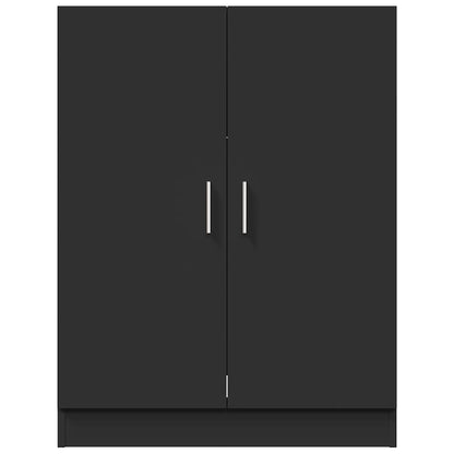 Mobile per Lavatrice Nero 71x71,5x91,5 cm