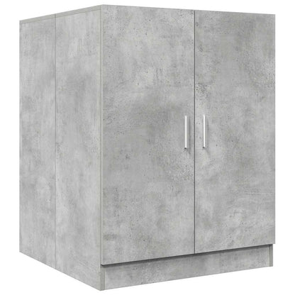 Mobile per Lavatrice Grigio Cemento 71x71,5x91,5 cm