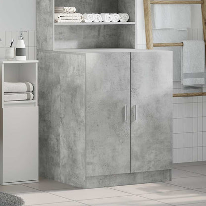 Mobile per Lavatrice Grigio Cemento 71x71,5x91,5 cm