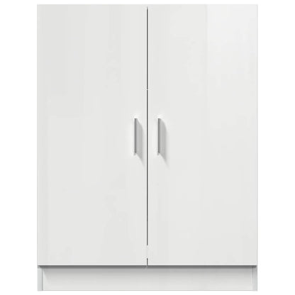 Mobile per Lavatrice Bianco Lucido 71x71,5x91,5 cm