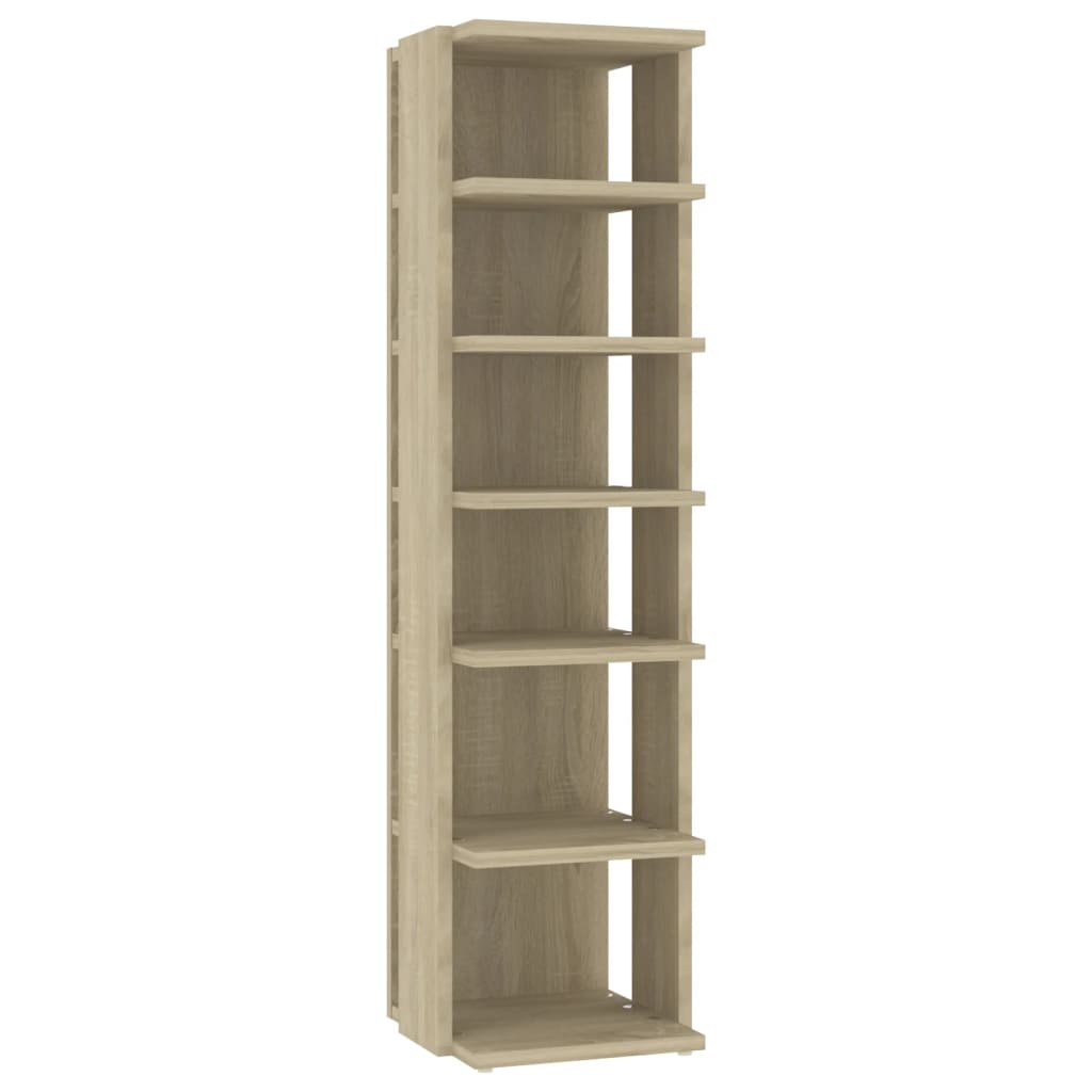 Scarpiere 2 pz Rovere sonoma 27,5x27x102 cm