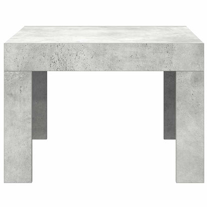 Tavolino da Salotto Grigio Cemento 50x50x35 cm in Truciolato