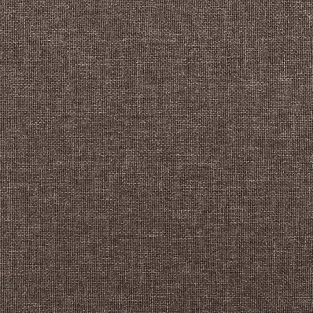 Poggiapiedi Tortora 78x56x32 cm in Tessuto