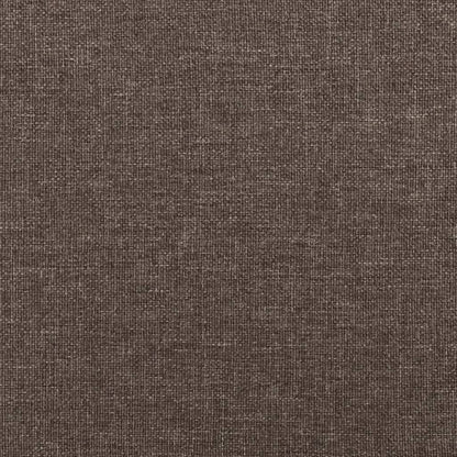 Poggiapiedi Tortora 78x56x32 cm in Tessuto
