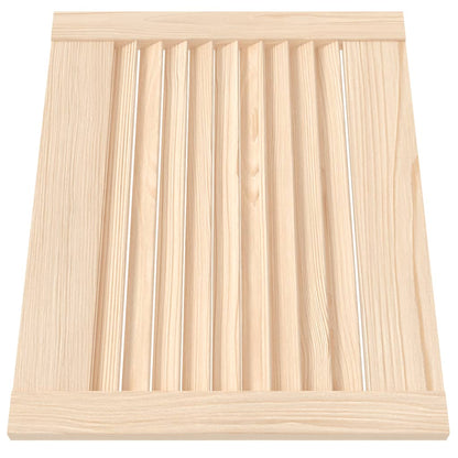 Ante con Design a Lamelle 2 pz 39,5x49,4 cm in Legno di Pino