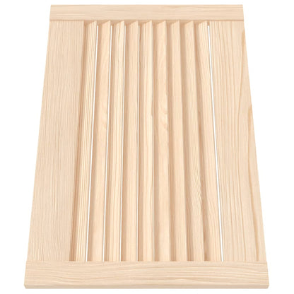 Ante con Design a Lamelle 2 pz 39,5x59,4 cm in Legno di Pino