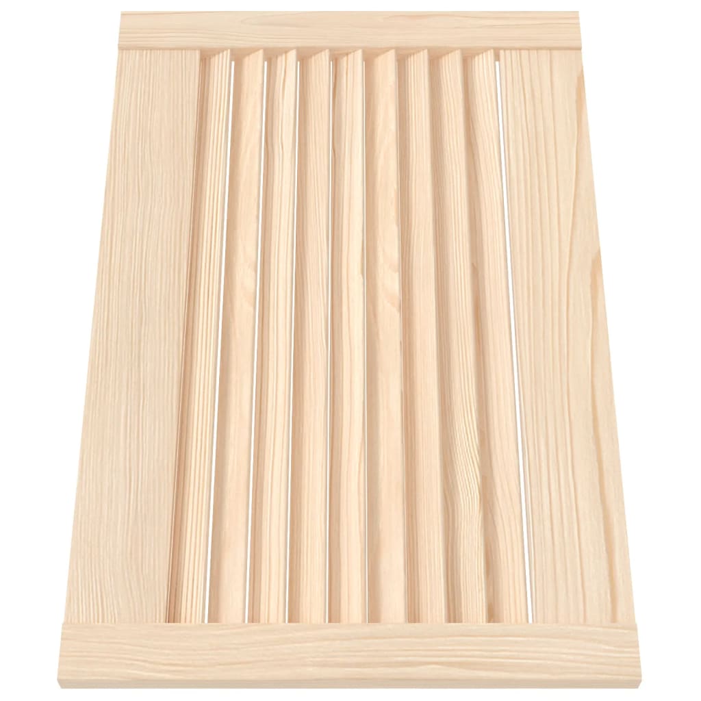 Ante con Design a Lamelle 4 pz 39,5x59,4 cm in Legno di Pino