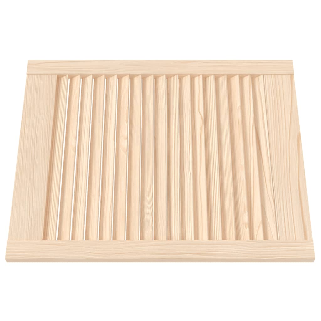 Anta con Design a Lamelle 61,5x49,4 cm in Legno di Pino