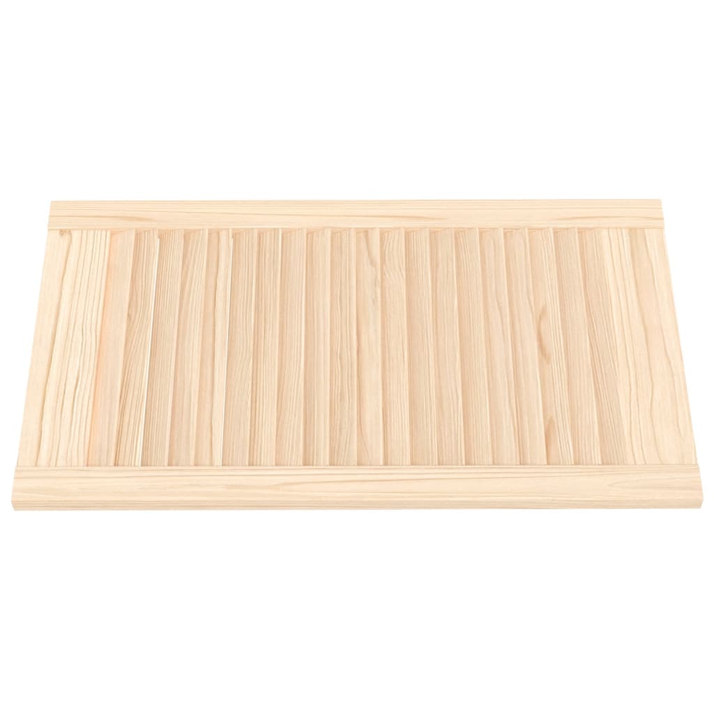 Ante con Design a Lamelle 2 pz 69x39,4 cm in Legno di Pino