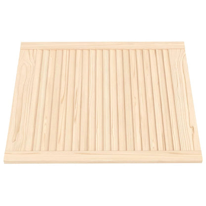 Anta con Design a Lamelle 69x59,4 cm in Legno di Pino