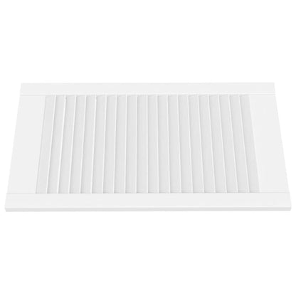 Ante a Lamelle 4 pz Bianche 69x39,4 cm in Legno di Pino