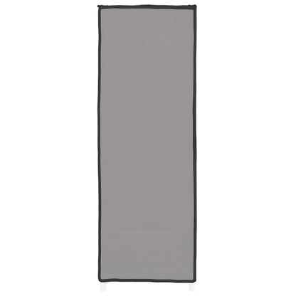 Scarpiera Grigia 60x28x90 cm Tessuto