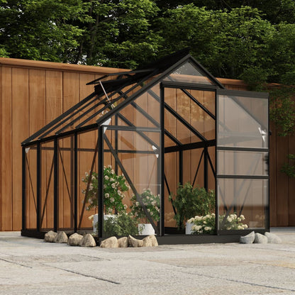 Telaio Serra con Base Antracite 155x103x191 cm in Alluminio