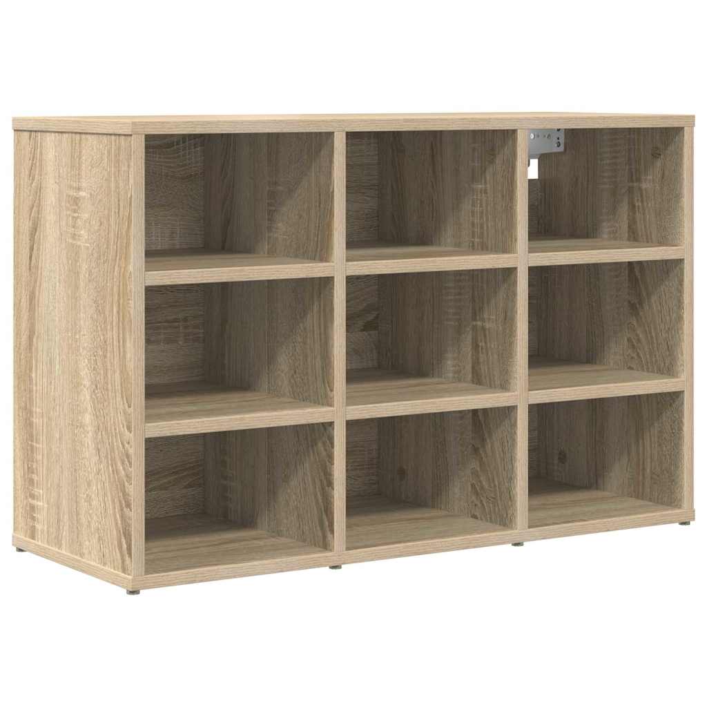 Mobile per scarpe Rovere Sonoma 77,5 x 30 x 51 cm