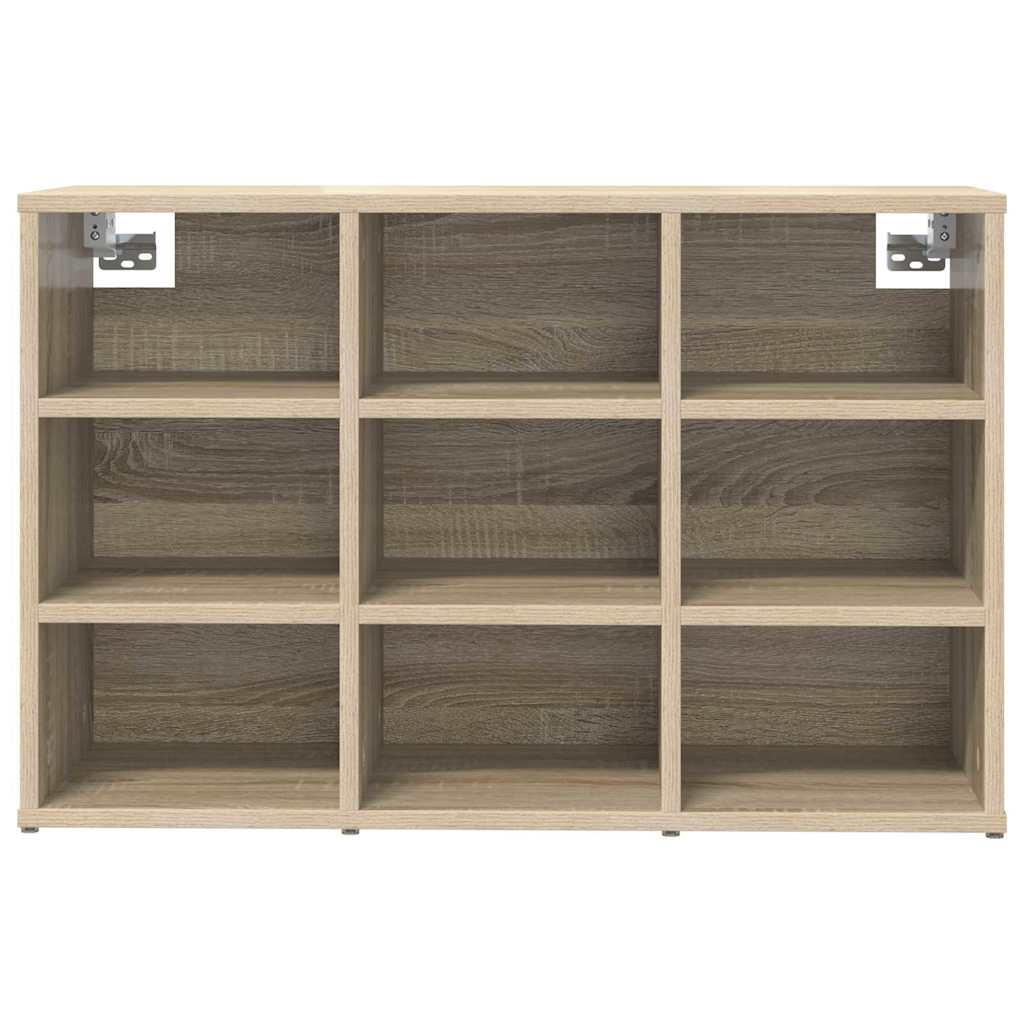 Mobile per scarpe Rovere Sonoma 77,5 x 30 x 51 cm