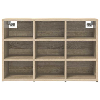 Mobile per scarpe Rovere Sonoma 77,5 x 30 x 51 cm