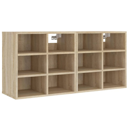 Scarpiere 2 pz Rovere Sonoma 52,5x30x50 cm