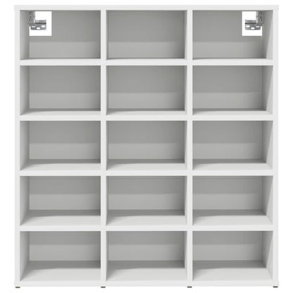 Mobile per scarpe Bianco 77,5 x 30 x 83,5 cm Legno multistrato