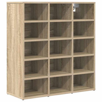 Mobile per scarpe Rovere Sonoma 77,5 x 30 x 83,5 cm