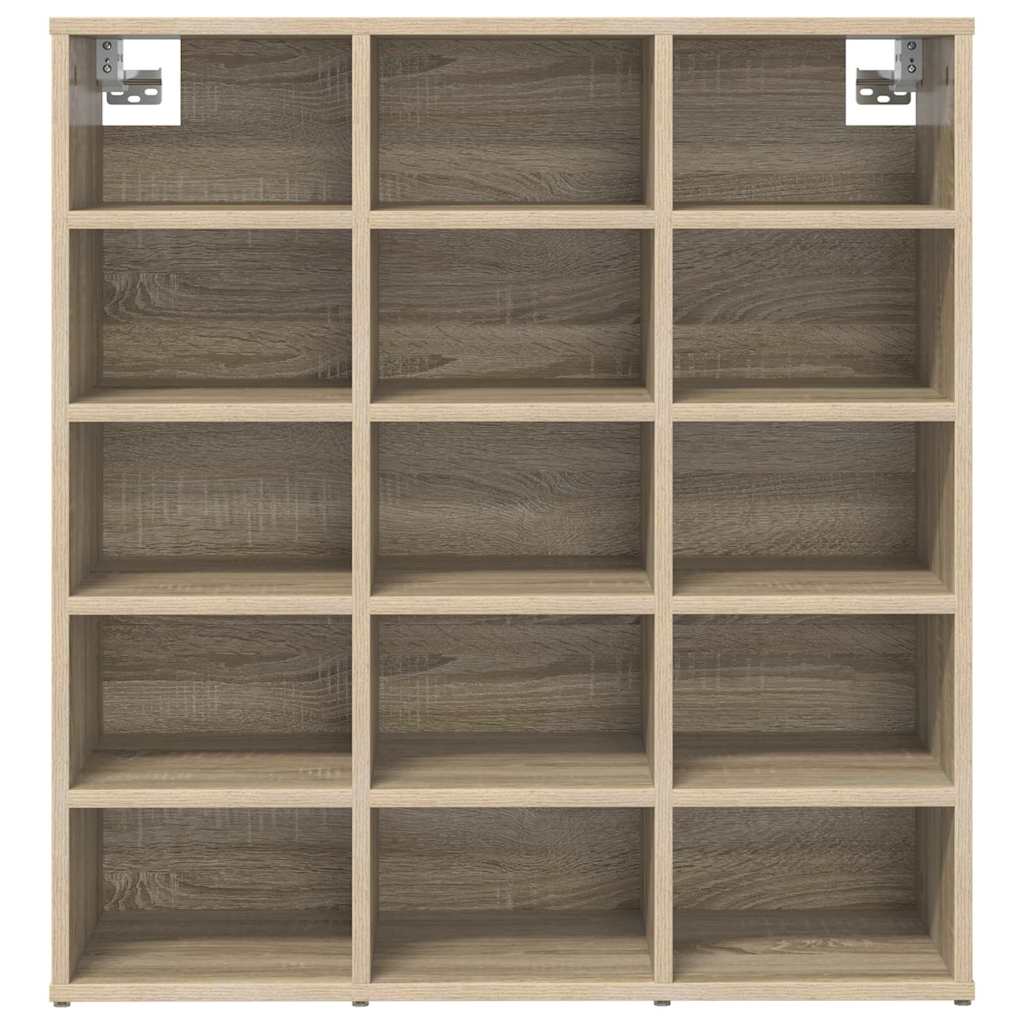 Mobile per scarpe Rovere Sonoma 77,5 x 30 x 83,5 cm