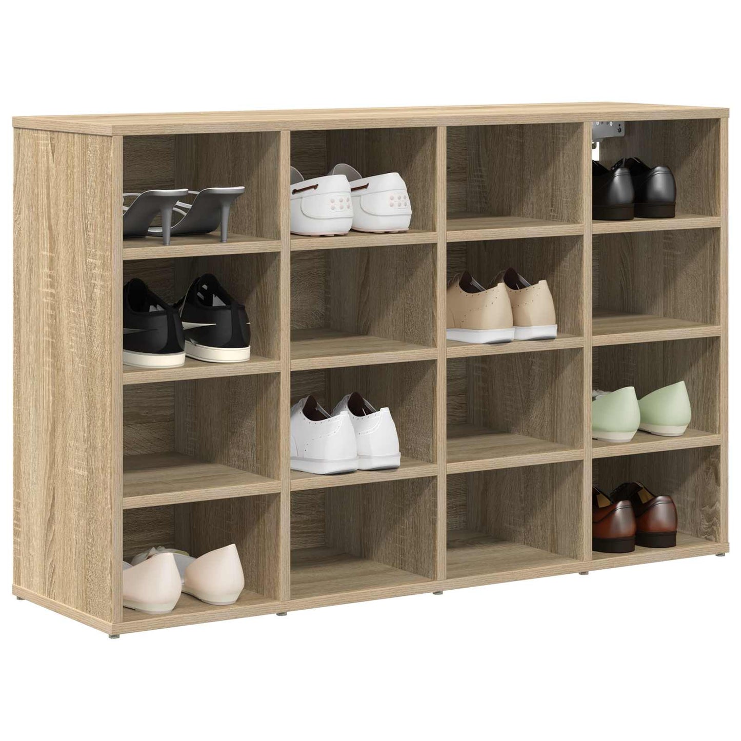 Mobile per scarpe Rovere Sonoma 103 x 30 x 67 cm