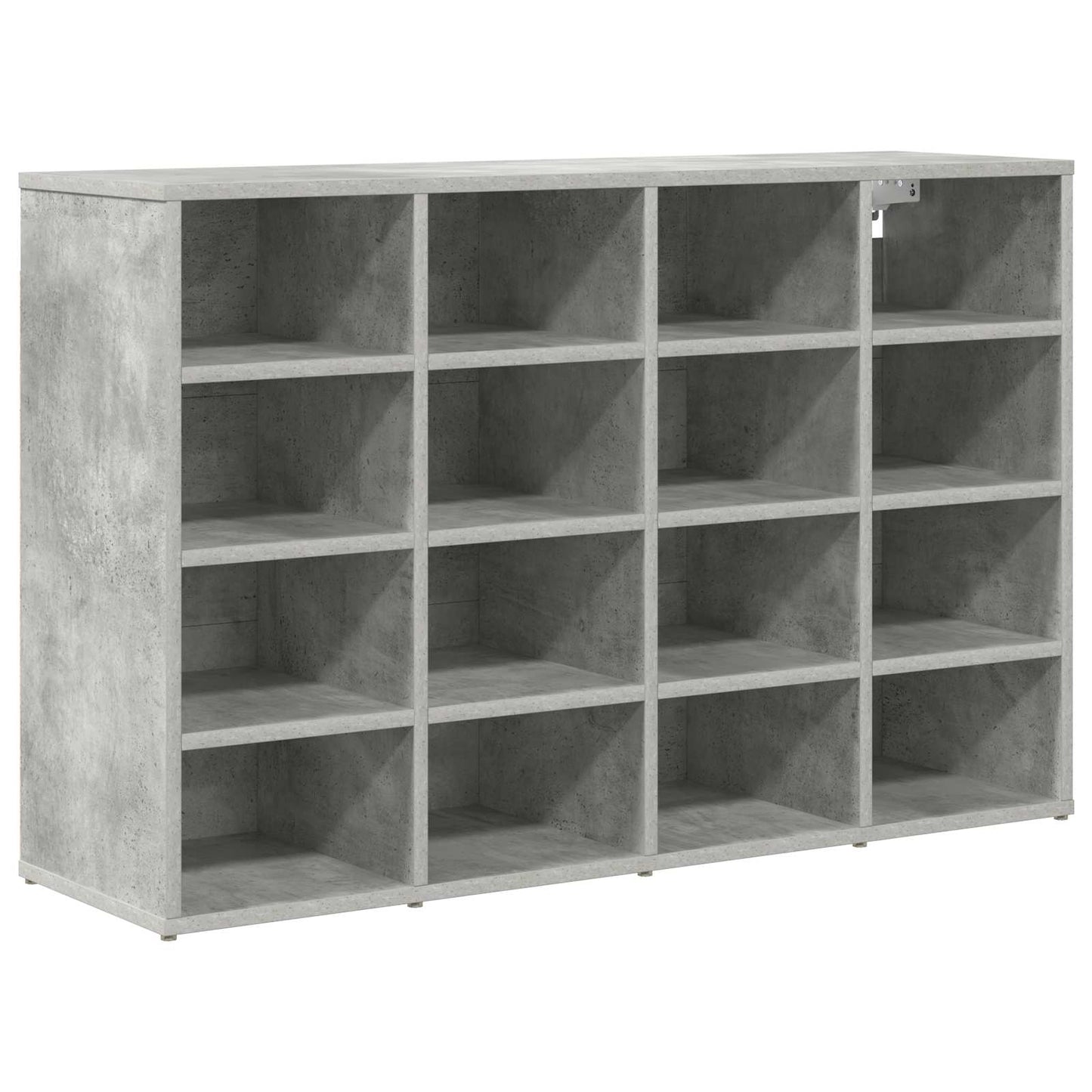 Mobile per scarpe Grigio cemento 103 x 30 x 67 cm