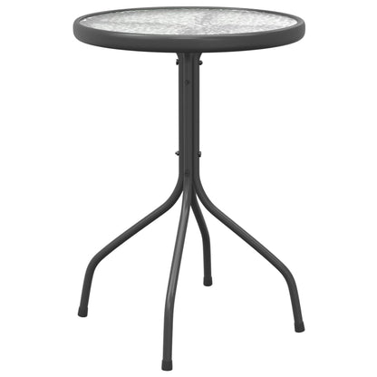 Tavolino da Giardino ÃƒËœ50x71 cm in Acciaio Antracite