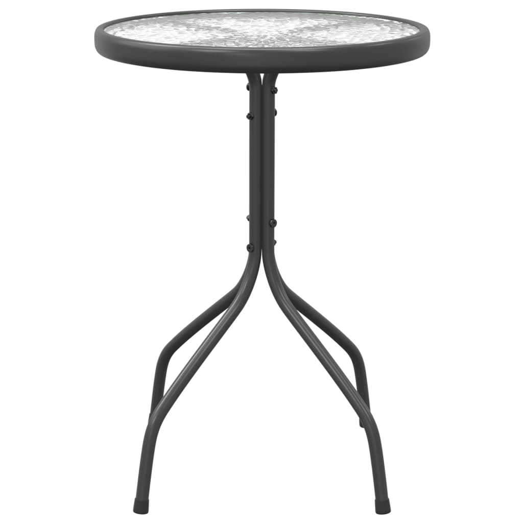 Tavolino da Giardino ÃƒËœ50x71 cm in Acciaio Antracite