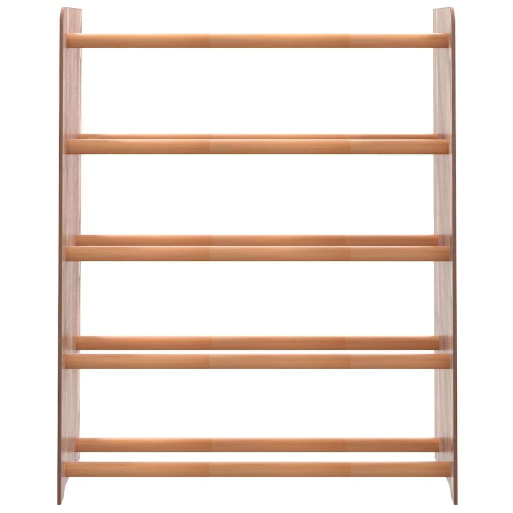 Scarpiera Marrone 65x24x81 cm in Legno Multistrato