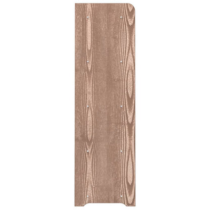 Scarpiera Marrone 65x24x81 cm in Legno Multistrato