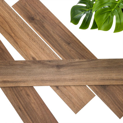 WallArt Listoni Effetto Legno 30 pz GL-WA28 Rovere Naturale Marrone