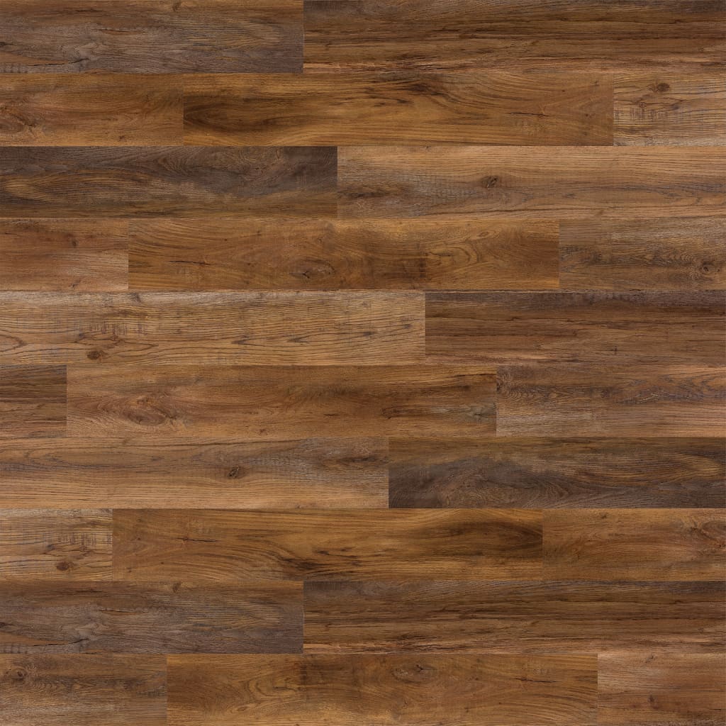 WallArt Listoni Aspetto Legno 30 pz Barnwood Rovere terra d'ombra
