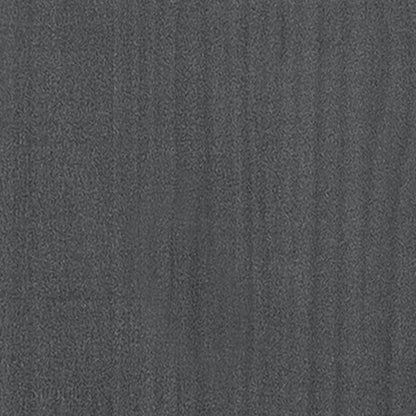 Libreria a 5 Ripiani Grigia 100x30x175 cm in Legno di Pino