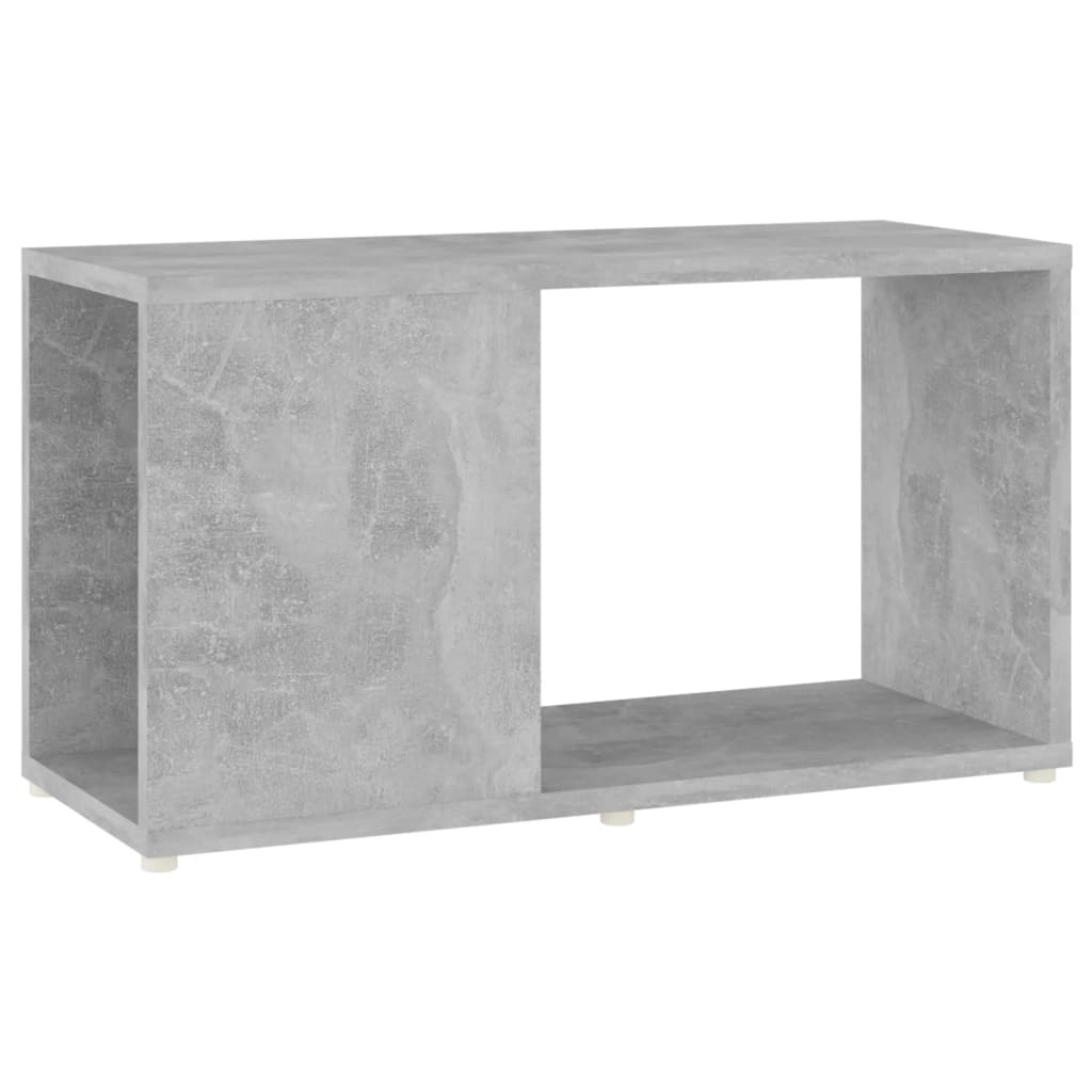 Mobile TV Grigio Cemento 60x24x32 cm in Truciolato