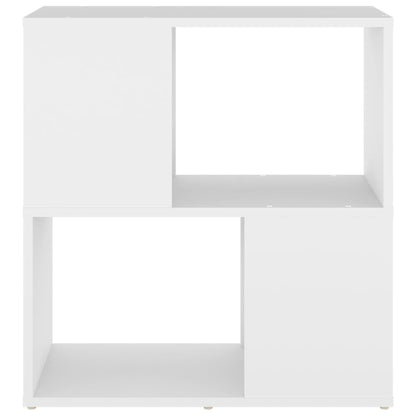 Libreria Bianca 60x24x63 cm in Legno Multistrato